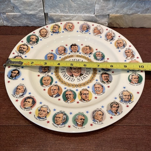 Presidents of the United States Vintage Plate - Picture 5 of 6